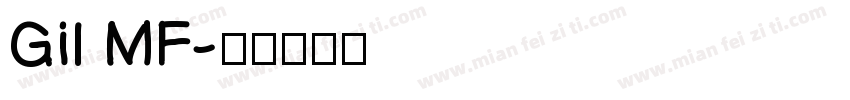 Gil MF字体转换